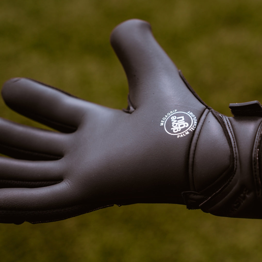 p:HANTOM gloveglu MEGAgrip Black/White - Junior + OG Grip