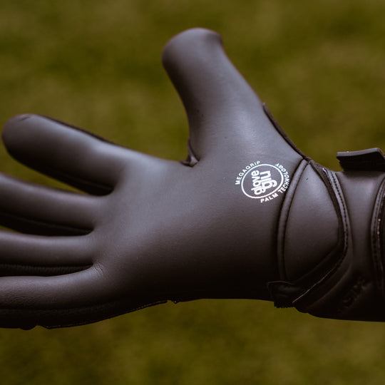 p:HANTOM gloveglu MEGAgrip Black/White - Junior + OG Grip