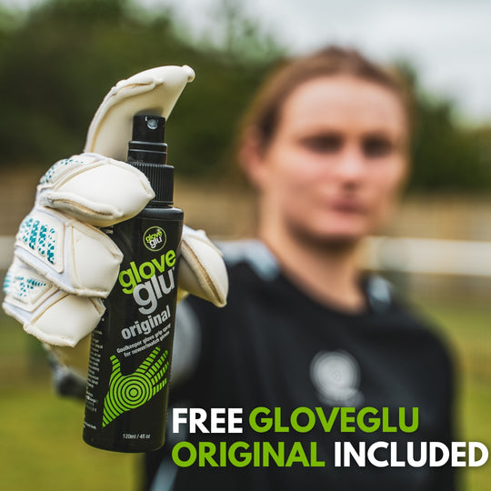 s:PIRIT gloveglu Original White/Blue + OG Grip