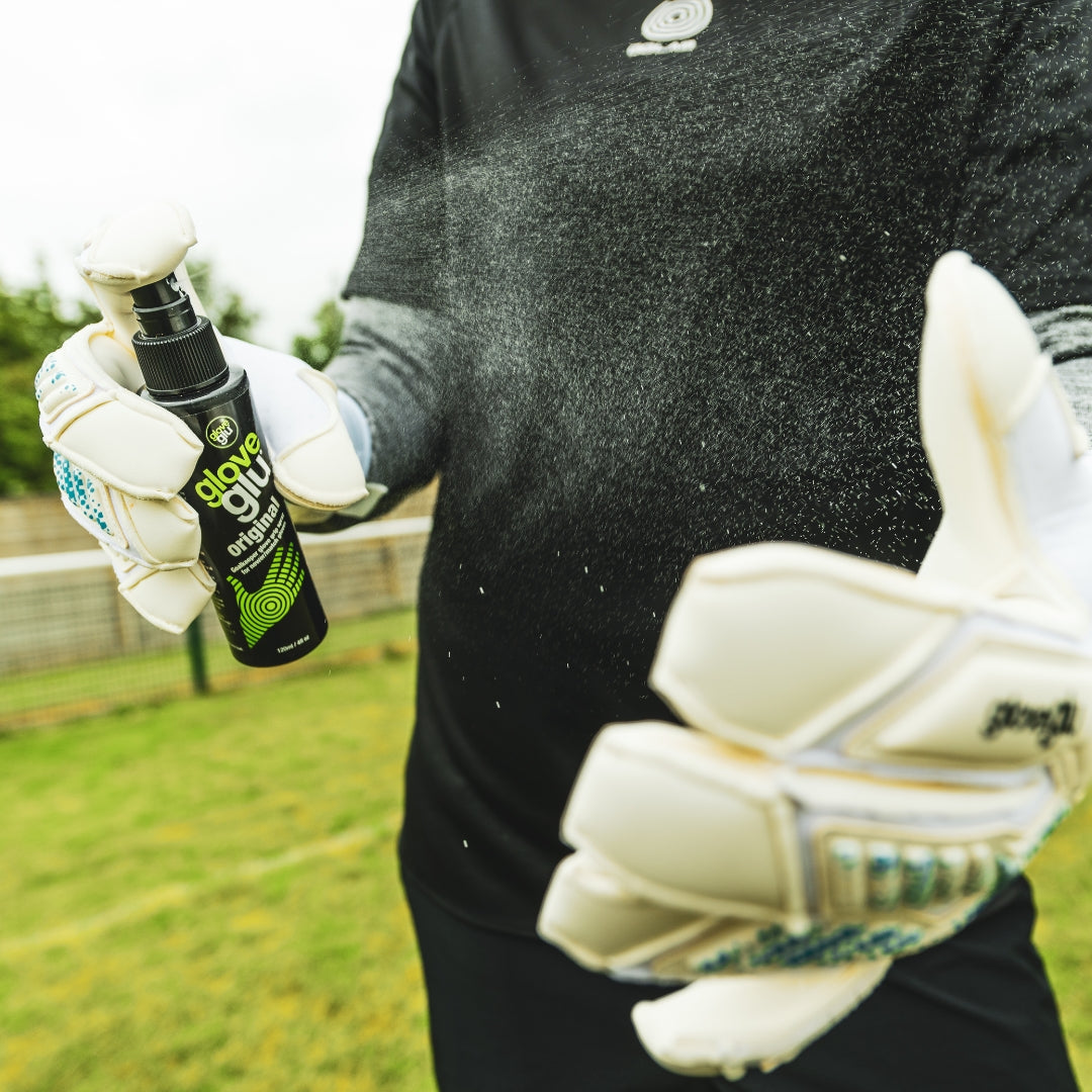 s:PIRIT gloveglu Original White/Blue + OG Grip