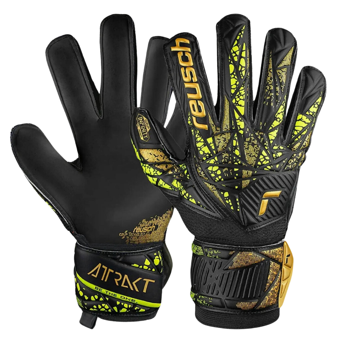 Reusch Attrakt Infinity Finger Support x AQUAgrip