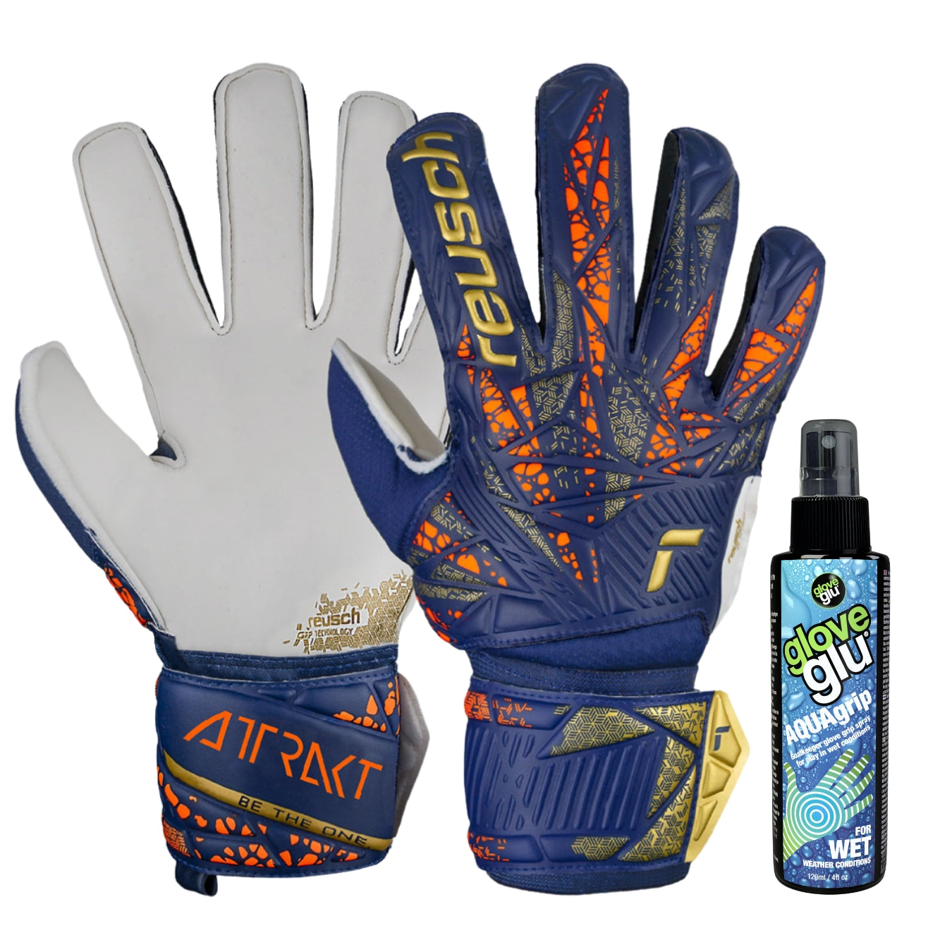 gloveglu x Reusch Attrakt Grip Junior