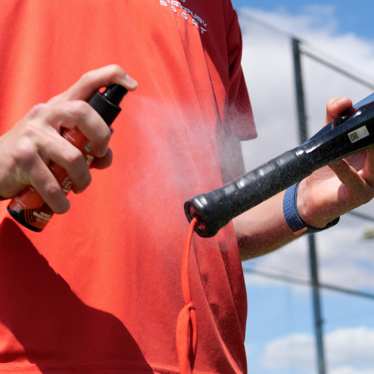 gripglu Padel grip spray