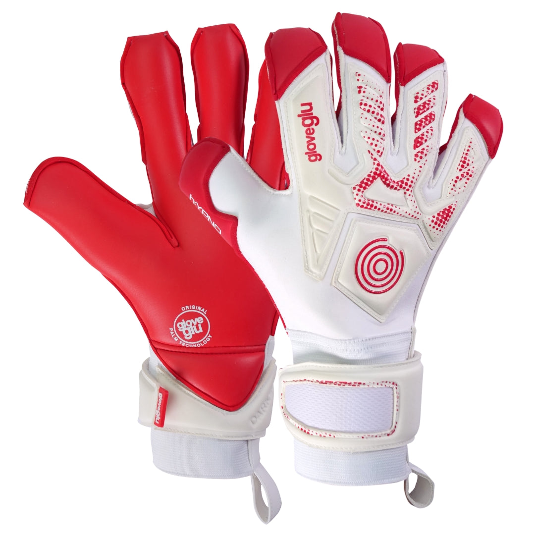 h:YPNO gloveglu Original Red/White - Junior + OG Grip