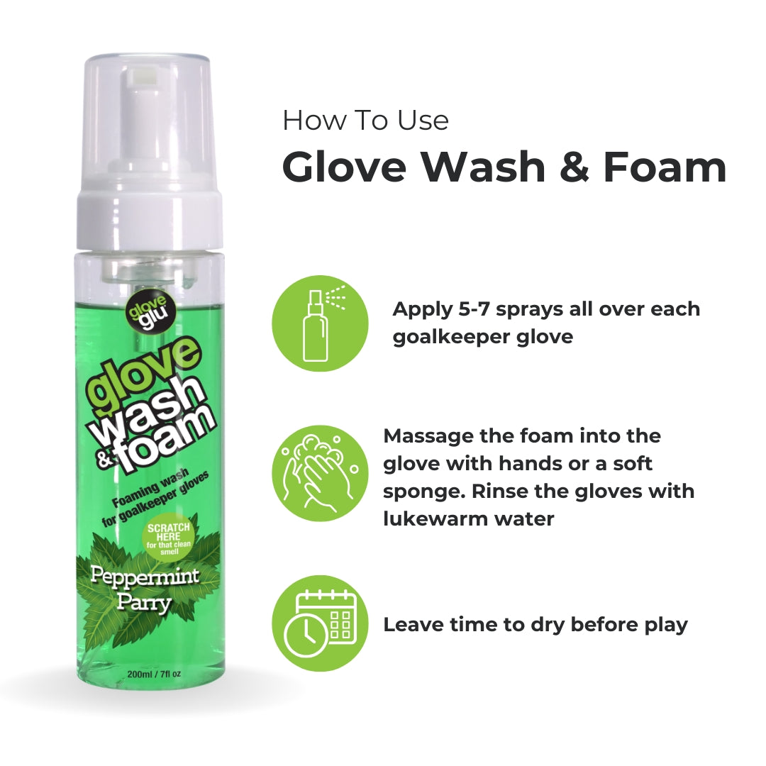 Glove Wash & Foam - Peppermint Parry (200ml)