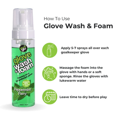 Glove Wash & Foam - Peppermint Parry (200ml)