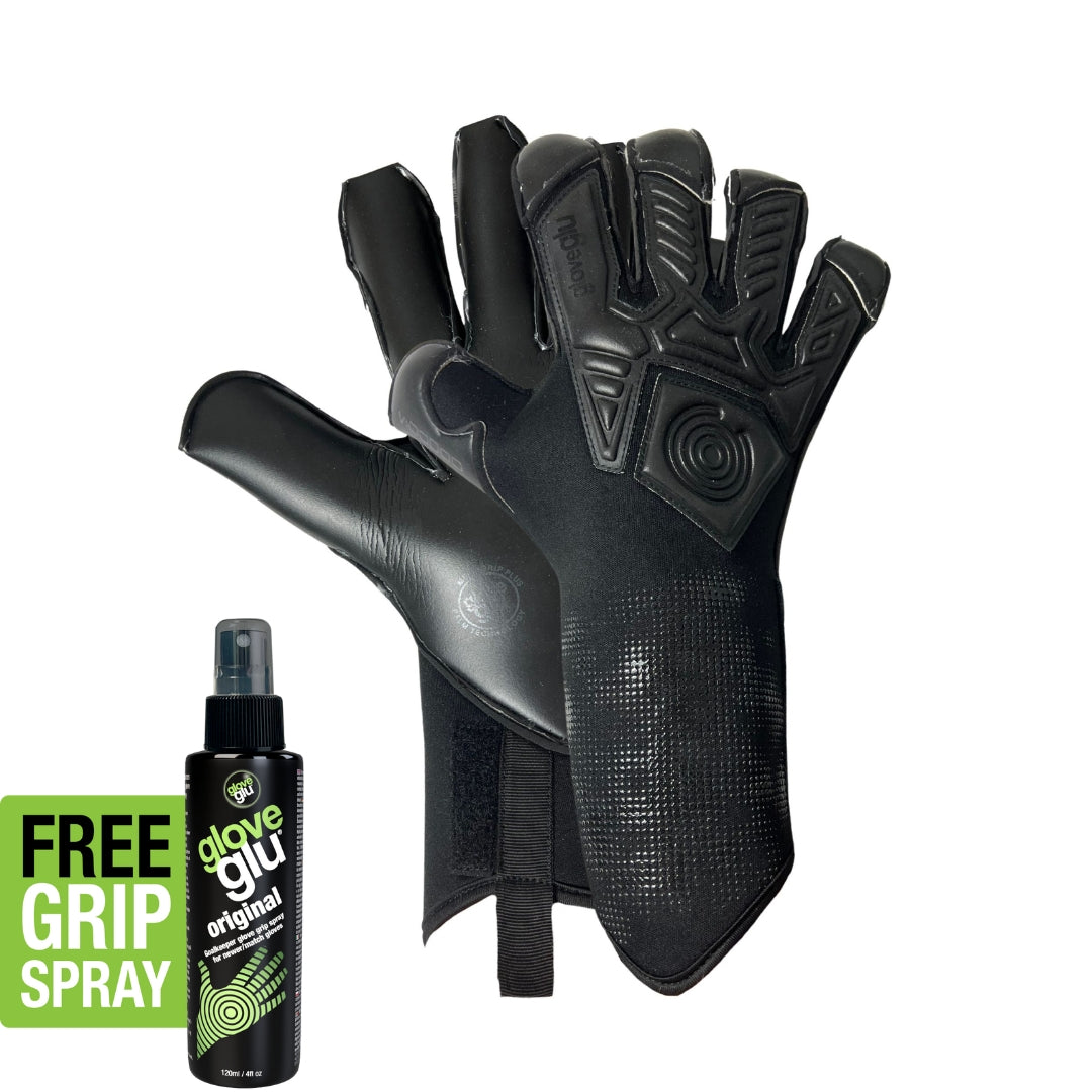 v:OODOO gloveglu MEGAgrip Plus Black - Junior + OG Grip